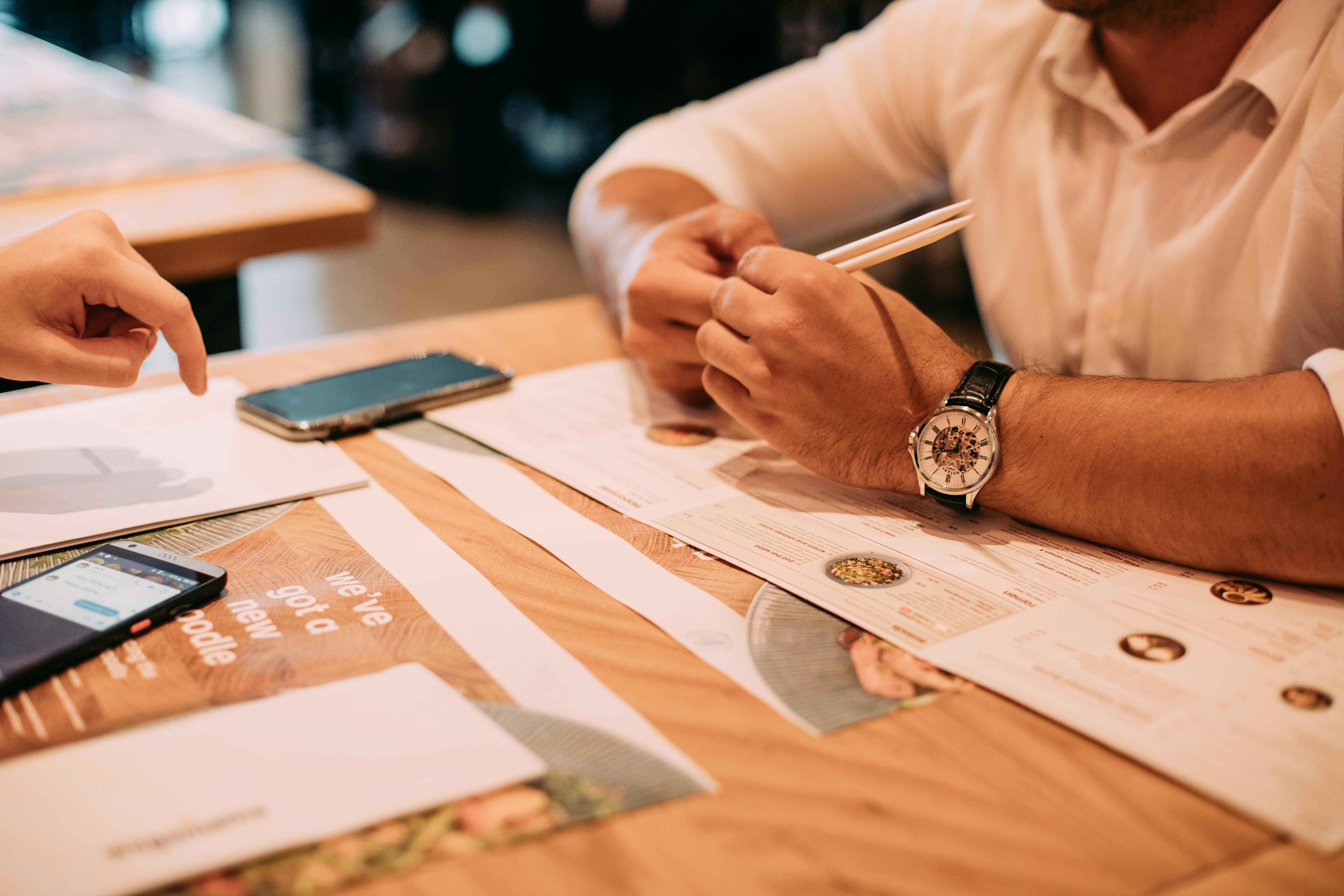 seasonal menus